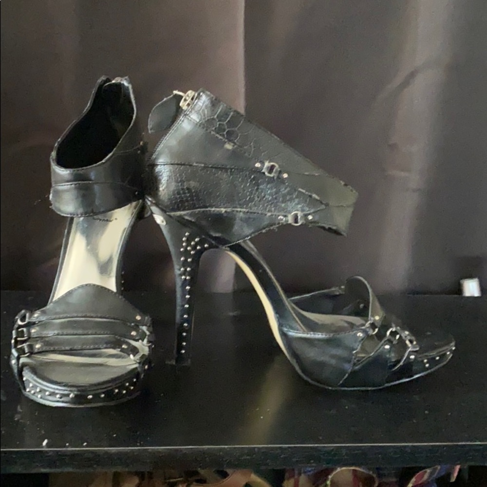 Baby Paht studded heels